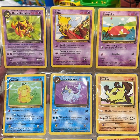 Pokémon Team Rocket Collection 2000 Set: Generation 1 Pokémon